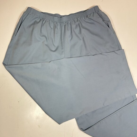 ALFRED DUNNER Women's Blue Pull-on Dress Pants Elastic Waist Pockets Plus Sz 20W - Picture 1 of 8